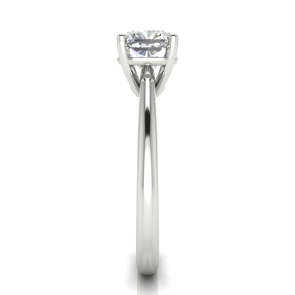 Timeless Four-Prong Solitaire Ring