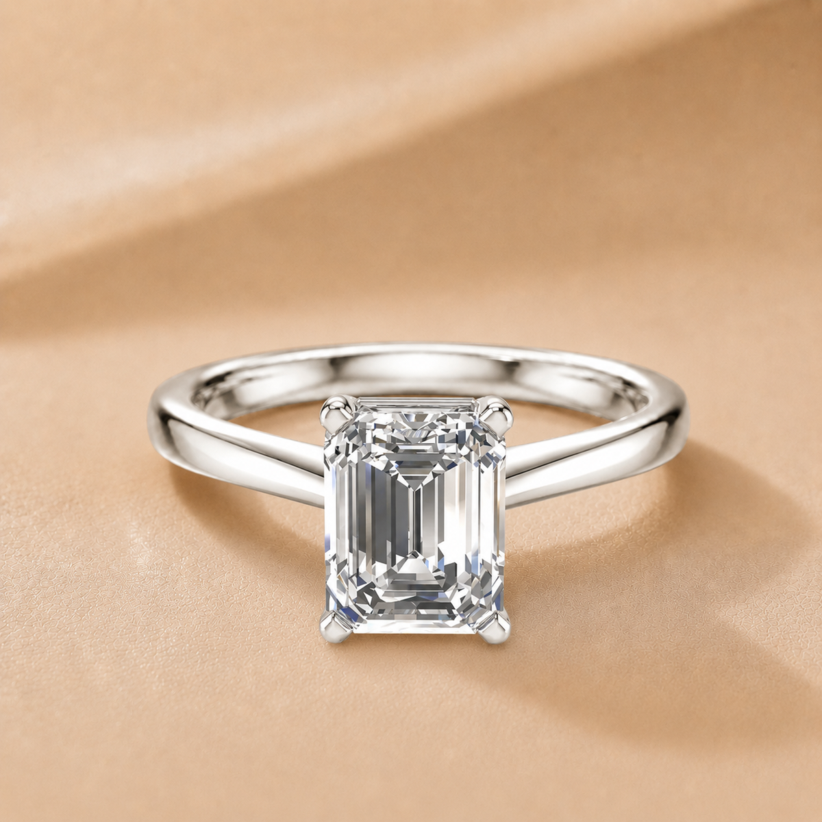 Timeless Four-Prong Solitaire Ring