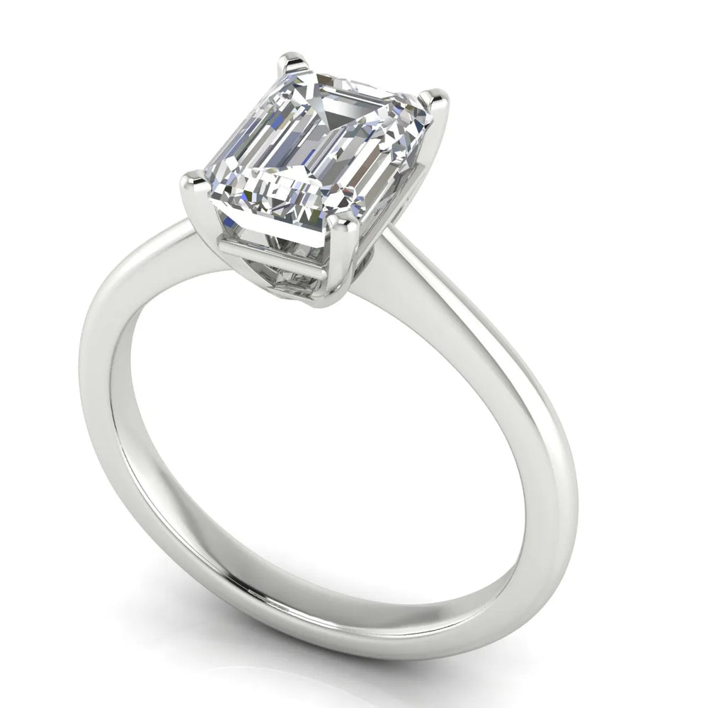 Timeless Four-Prong Solitaire Ring