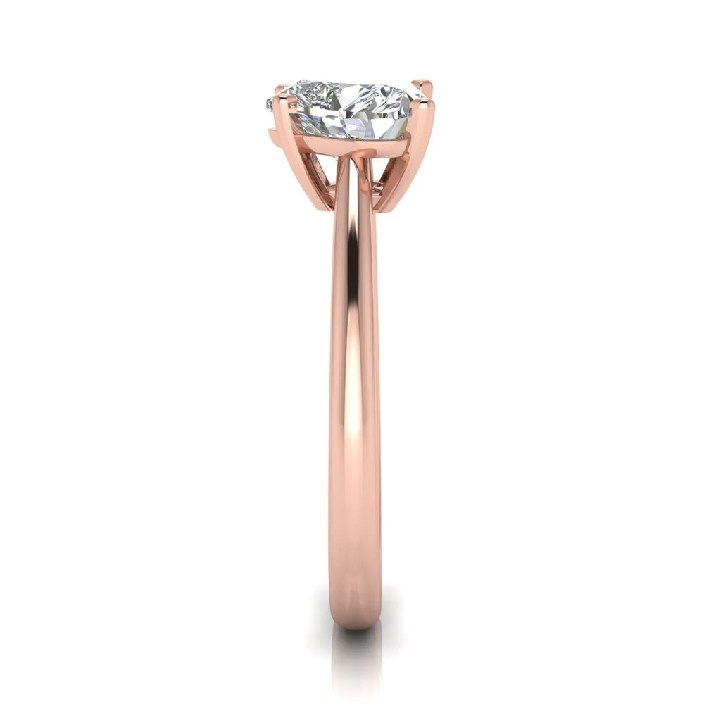 Timeless Four-Prong Solitaire Ring