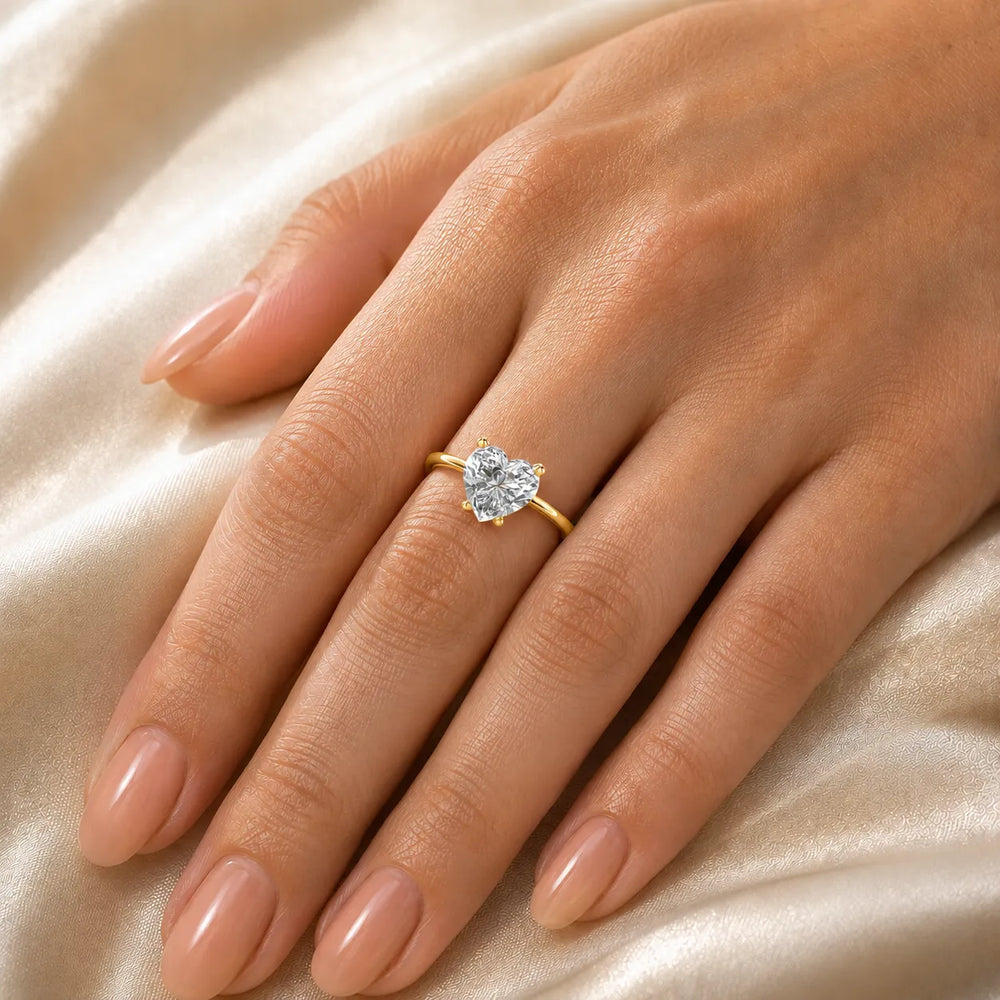 Timeless Four-Prong Solitaire Ring