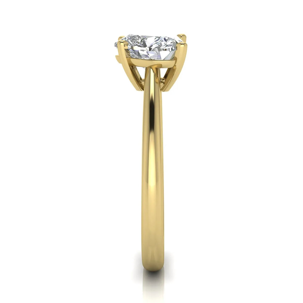 Timeless Four-Prong Solitaire Ring