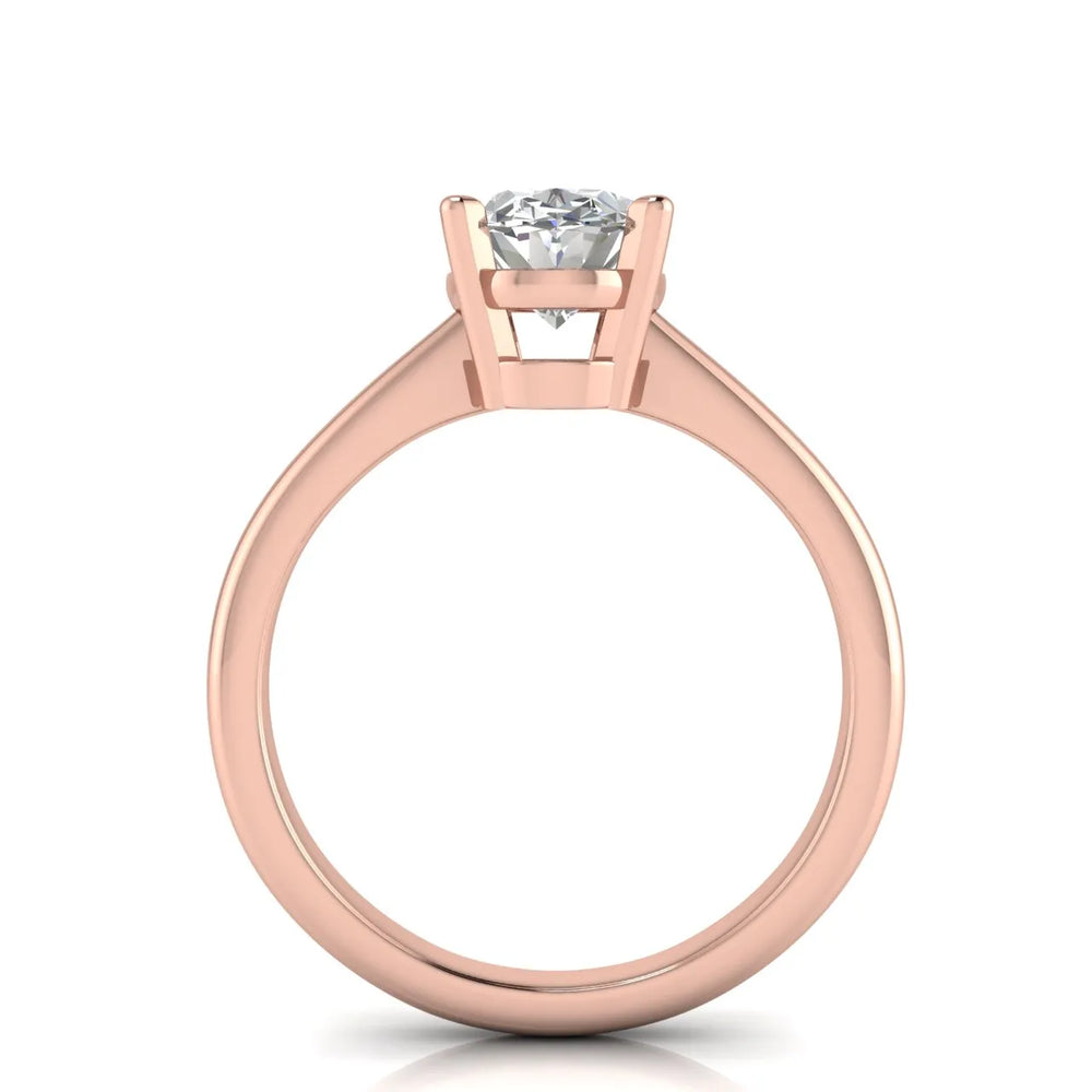 Timeless Four-Prong Solitaire Ring