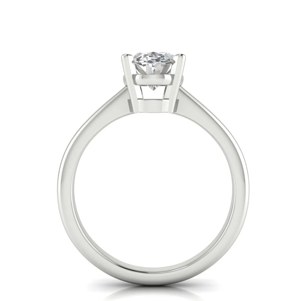 Timeless Four-Prong Solitaire Ring