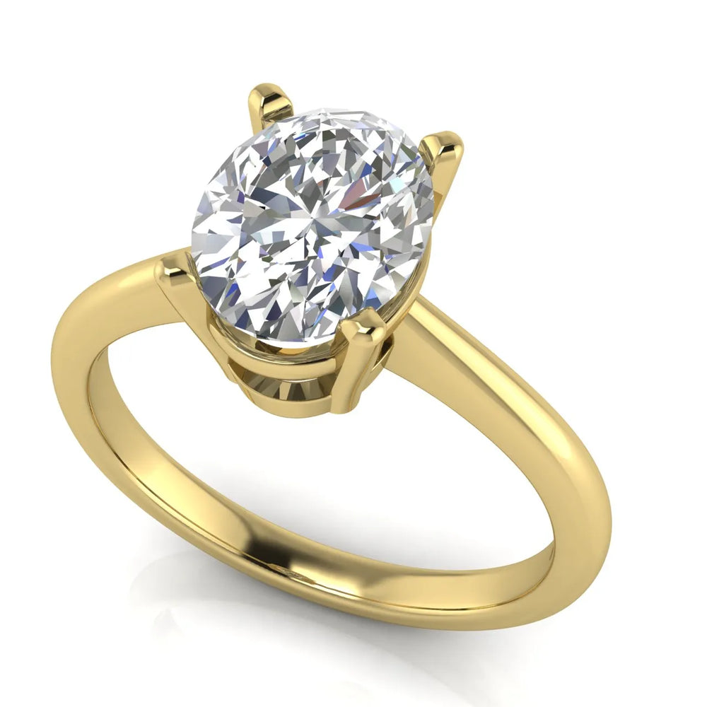 Timeless Four-Prong Solitaire Ring