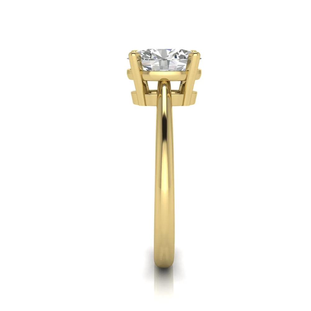 Timeless Four-Prong Solitaire Ring