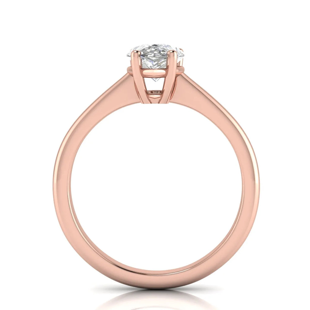Timeless Four-Prong Solitaire Ring