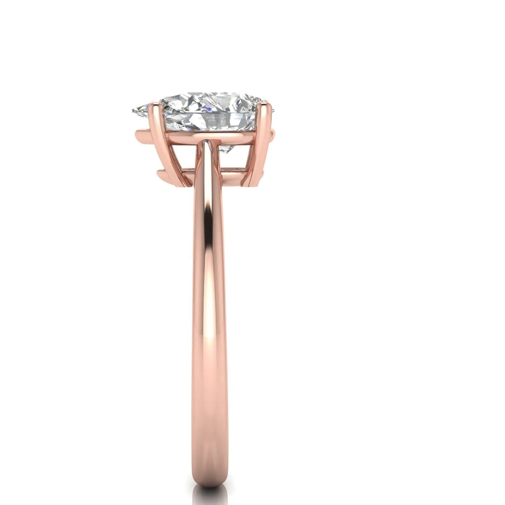 Timeless Four-Prong Solitaire Ring