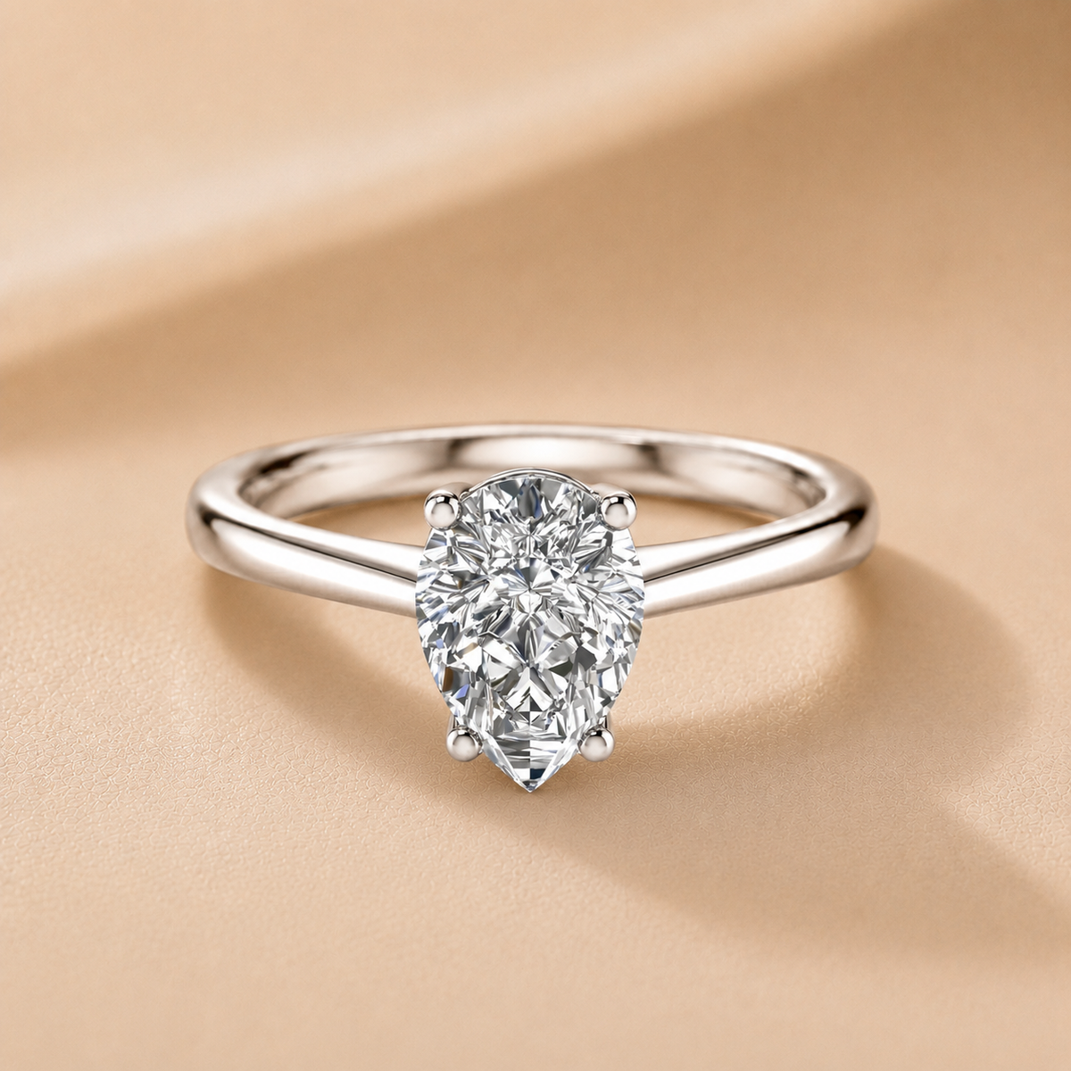 Timeless Four-Prong Solitaire Ring