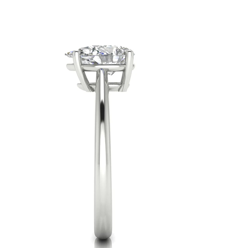 Timeless Four-Prong Solitaire Ring
