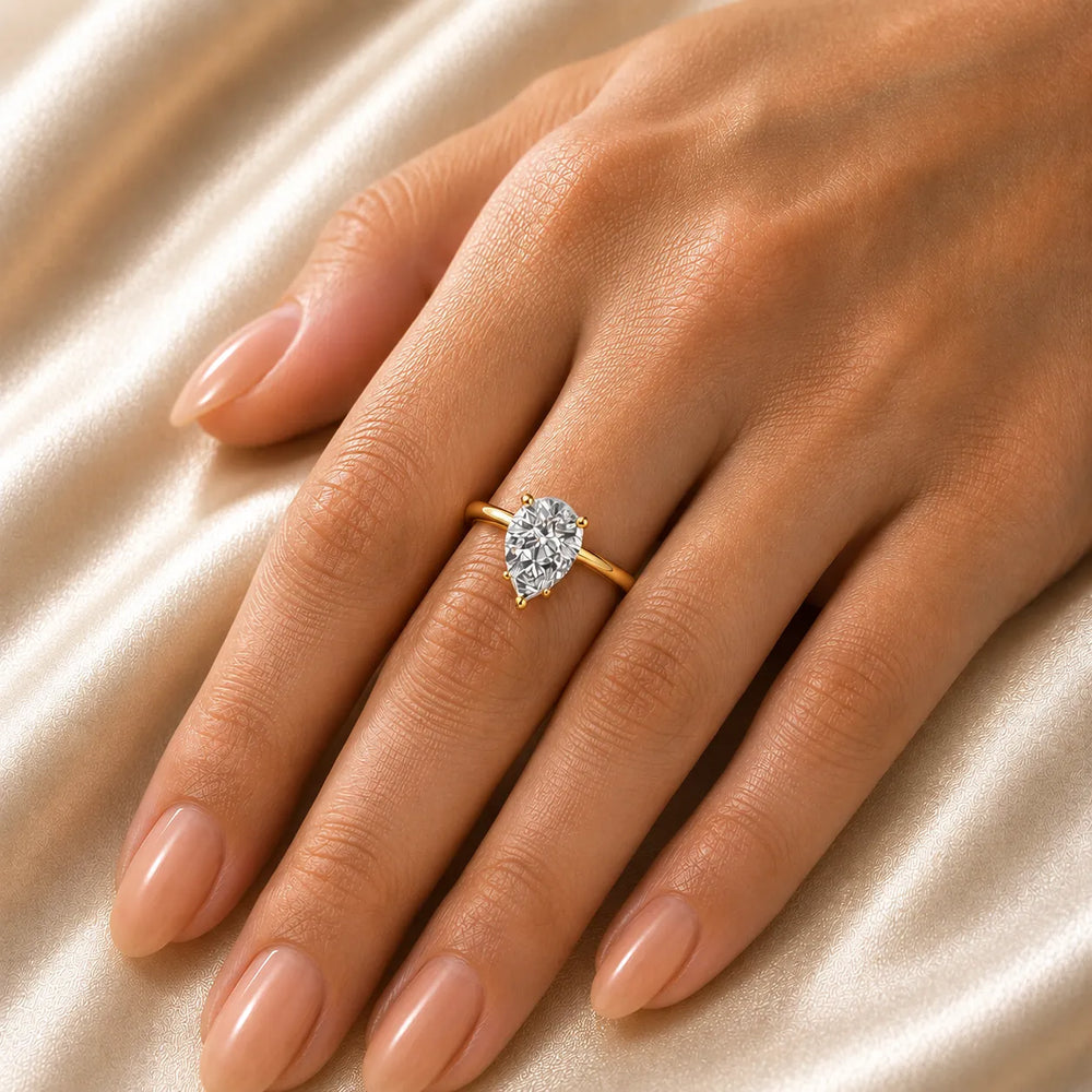 Timeless Four-Prong Solitaire Ring