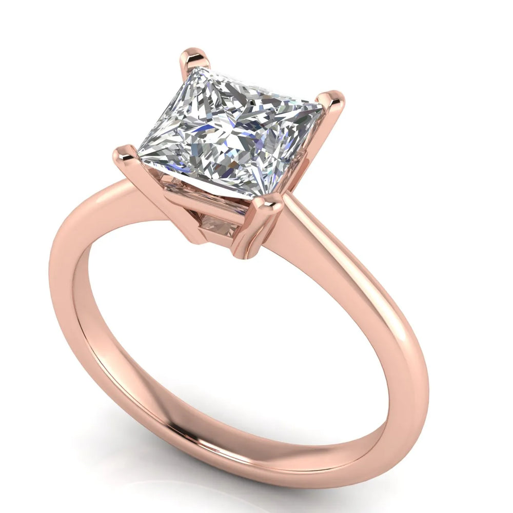 Timeless Four-Prong Solitaire Ring