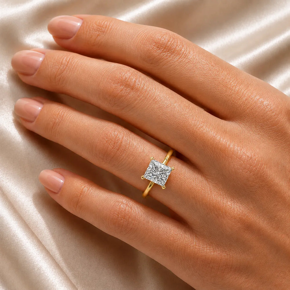 Timeless Four-Prong Solitaire Ring