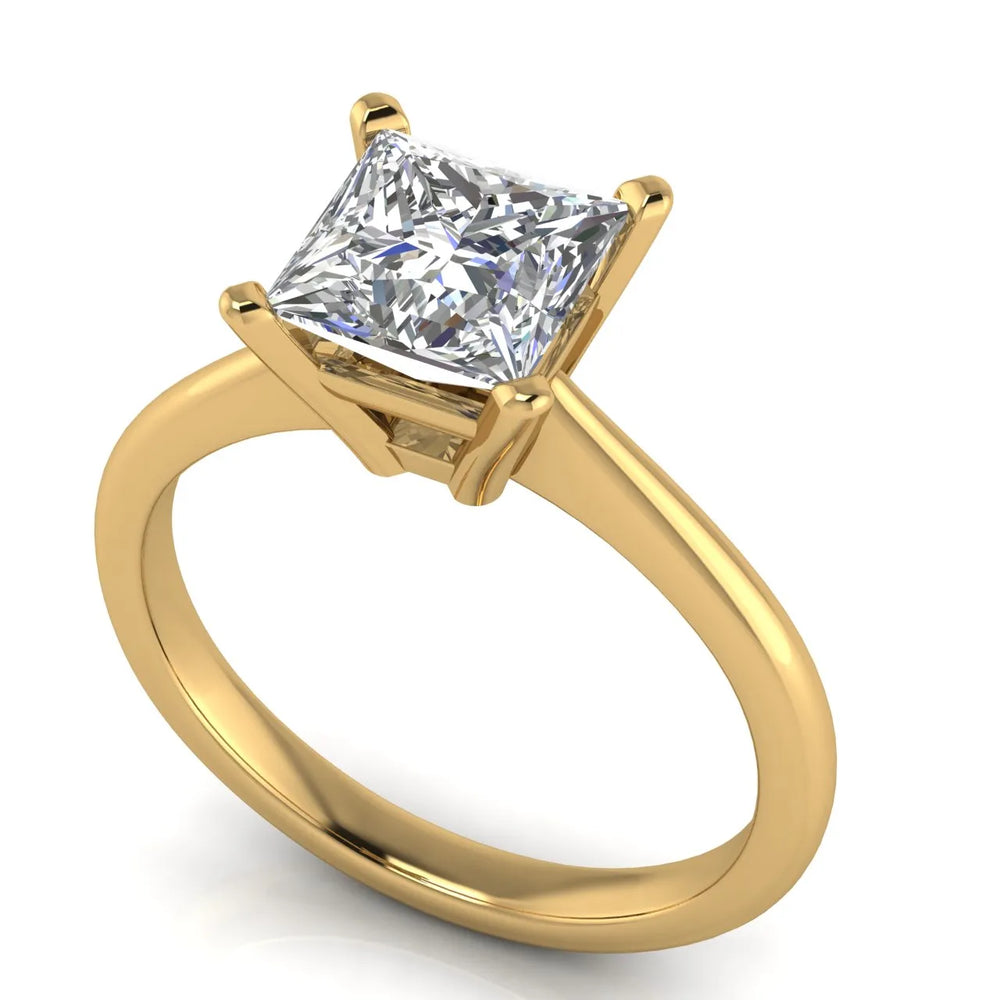 Timeless Four-Prong Solitaire Ring