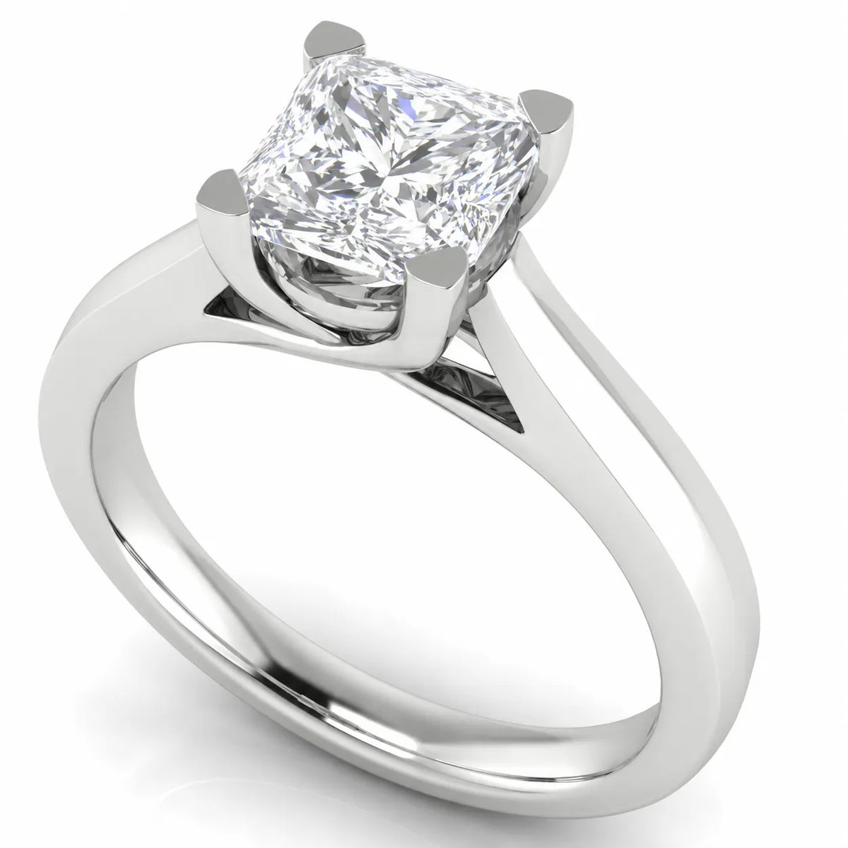Timeless Four-Prong Solitaire Ring
