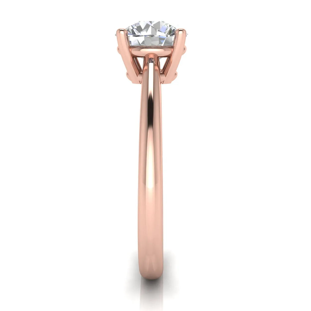 Timeless Four-Prong Solitaire Ring
