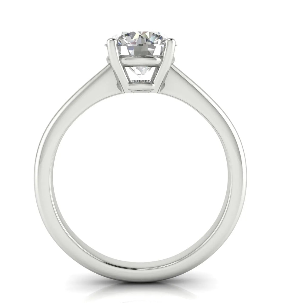Timeless Four-Prong Solitaire Ring