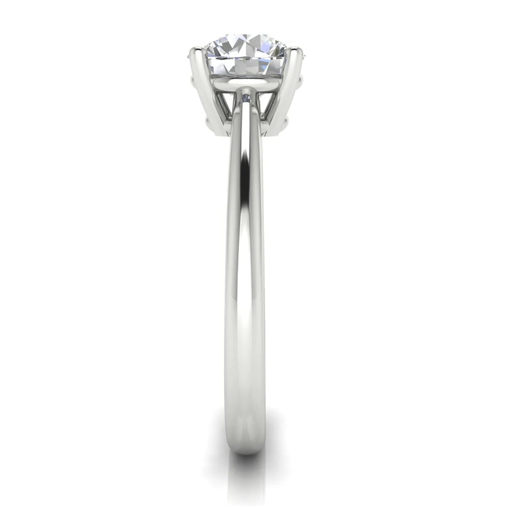 Timeless Four-Prong Solitaire Ring