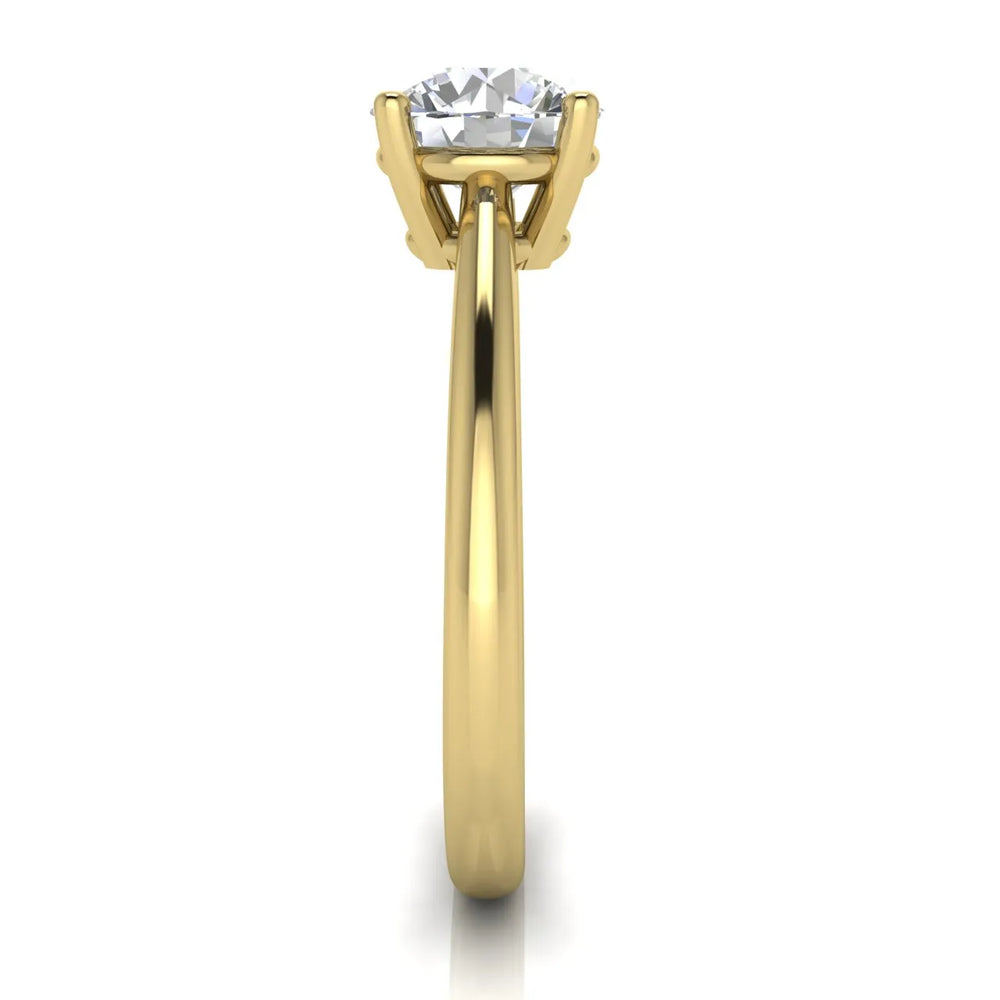 Timeless Four-Prong Solitaire Ring