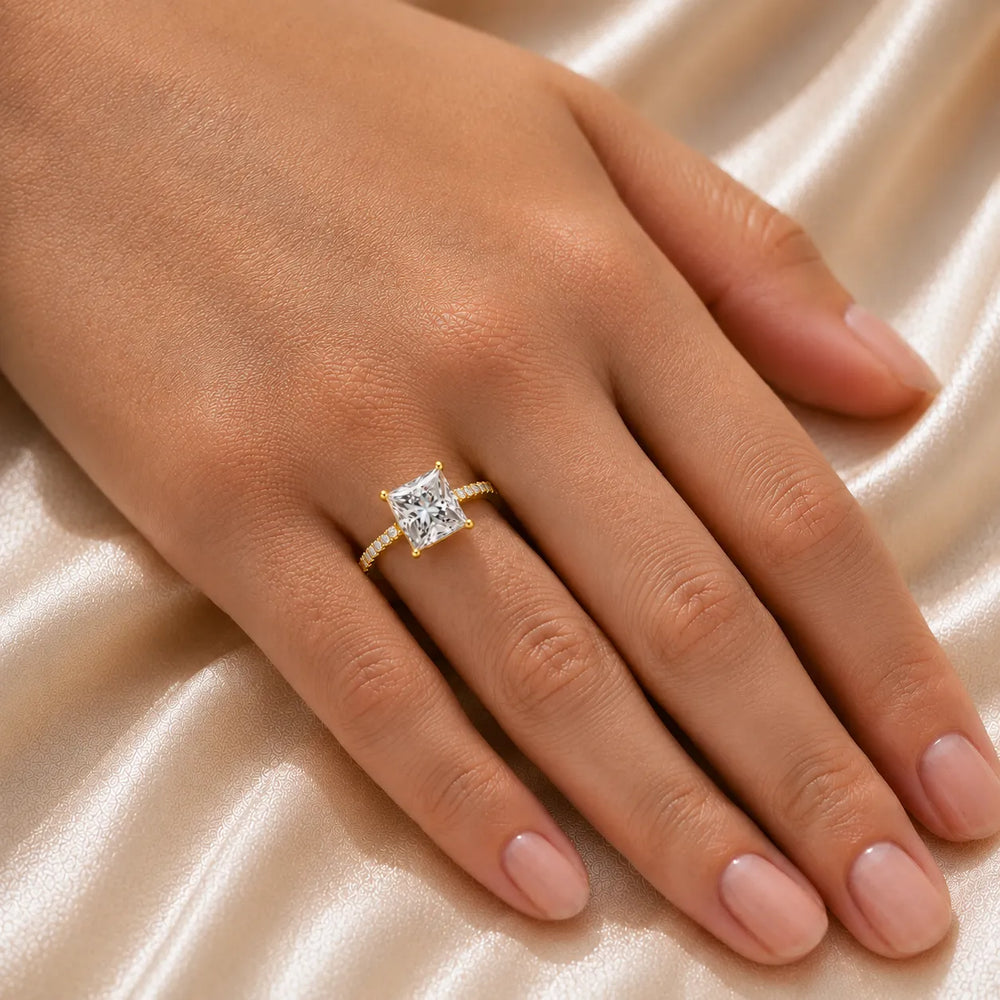 Timeless Accent Engagement Ring