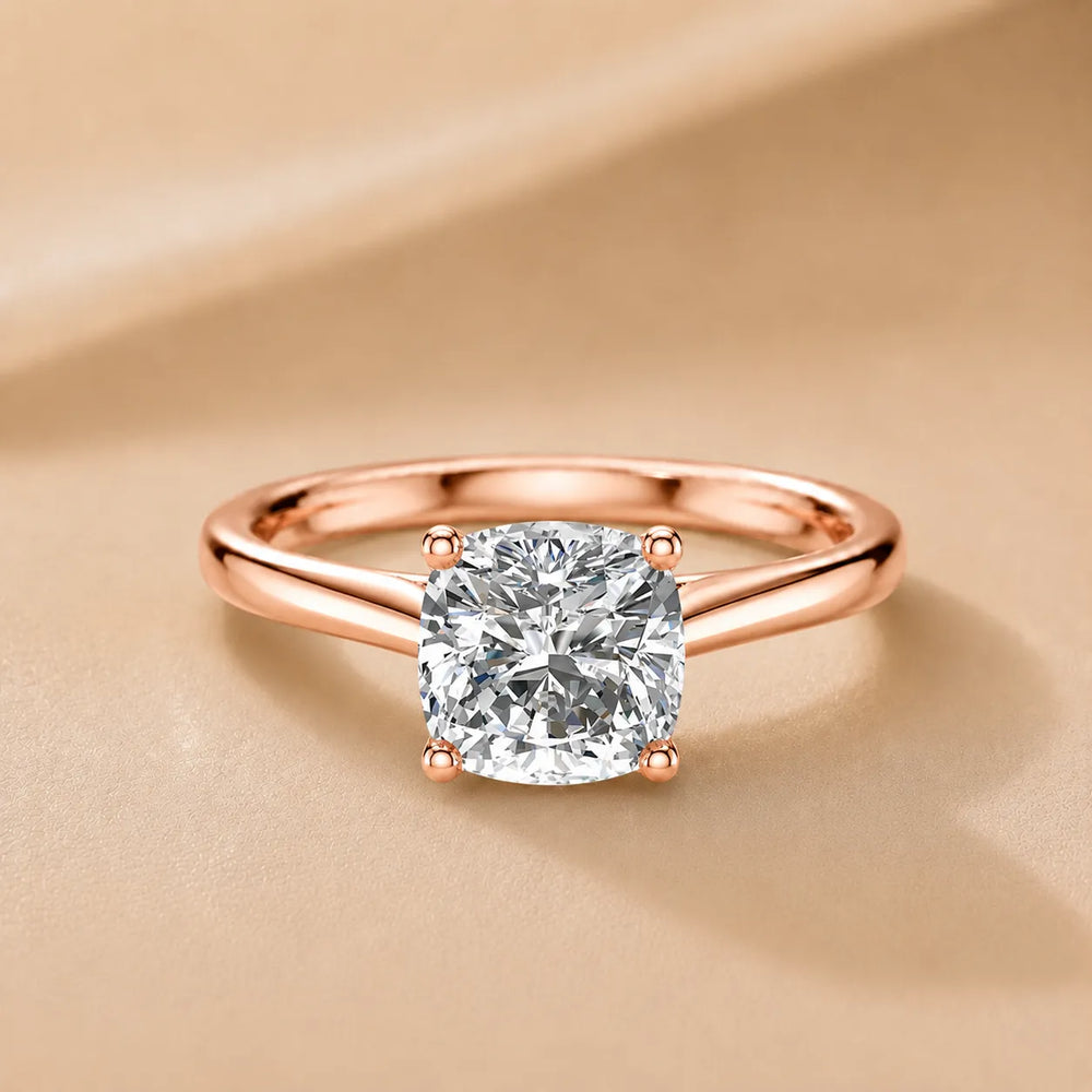 Timeless Four-Prong Solitaire Ring