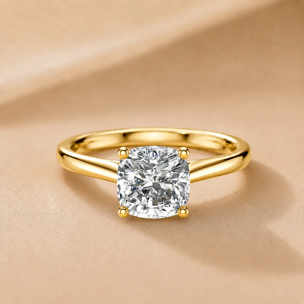 Timeless Four-Prong Solitaire Ring
