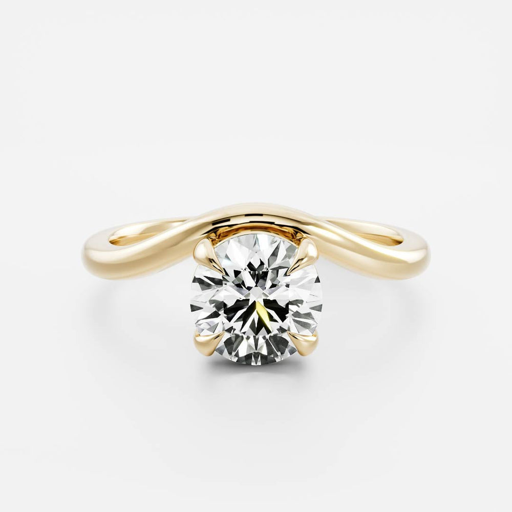 Round Brilliant Cut Labgrown Engagement Ring