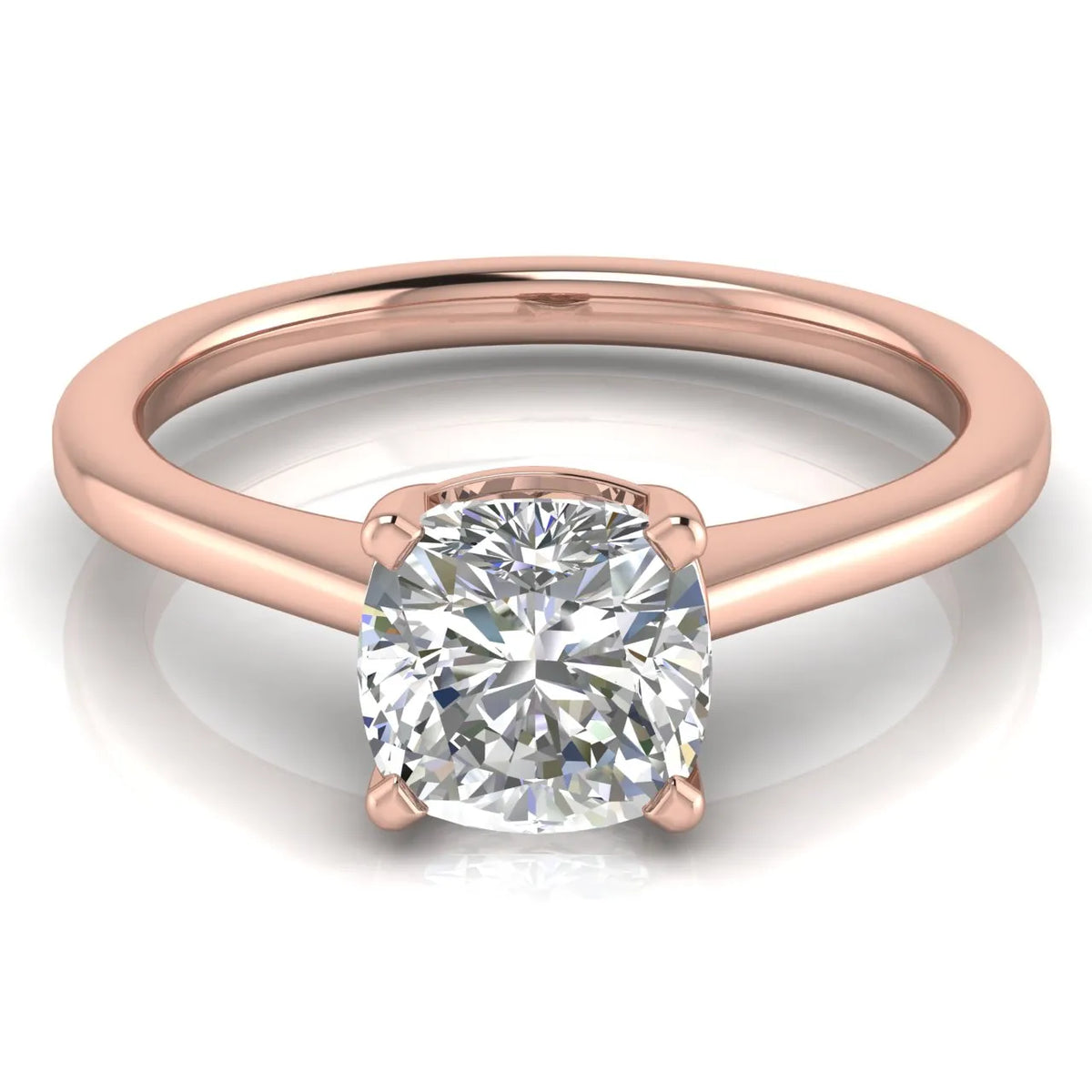 Vintage-Inspired Milgrain Engagement Ring