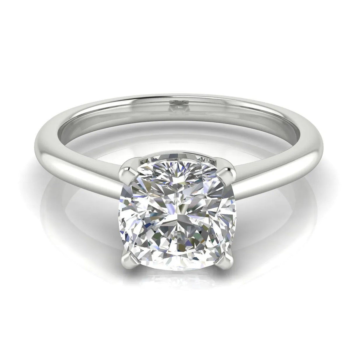 Timeless Four-Prong Solitaire Ring