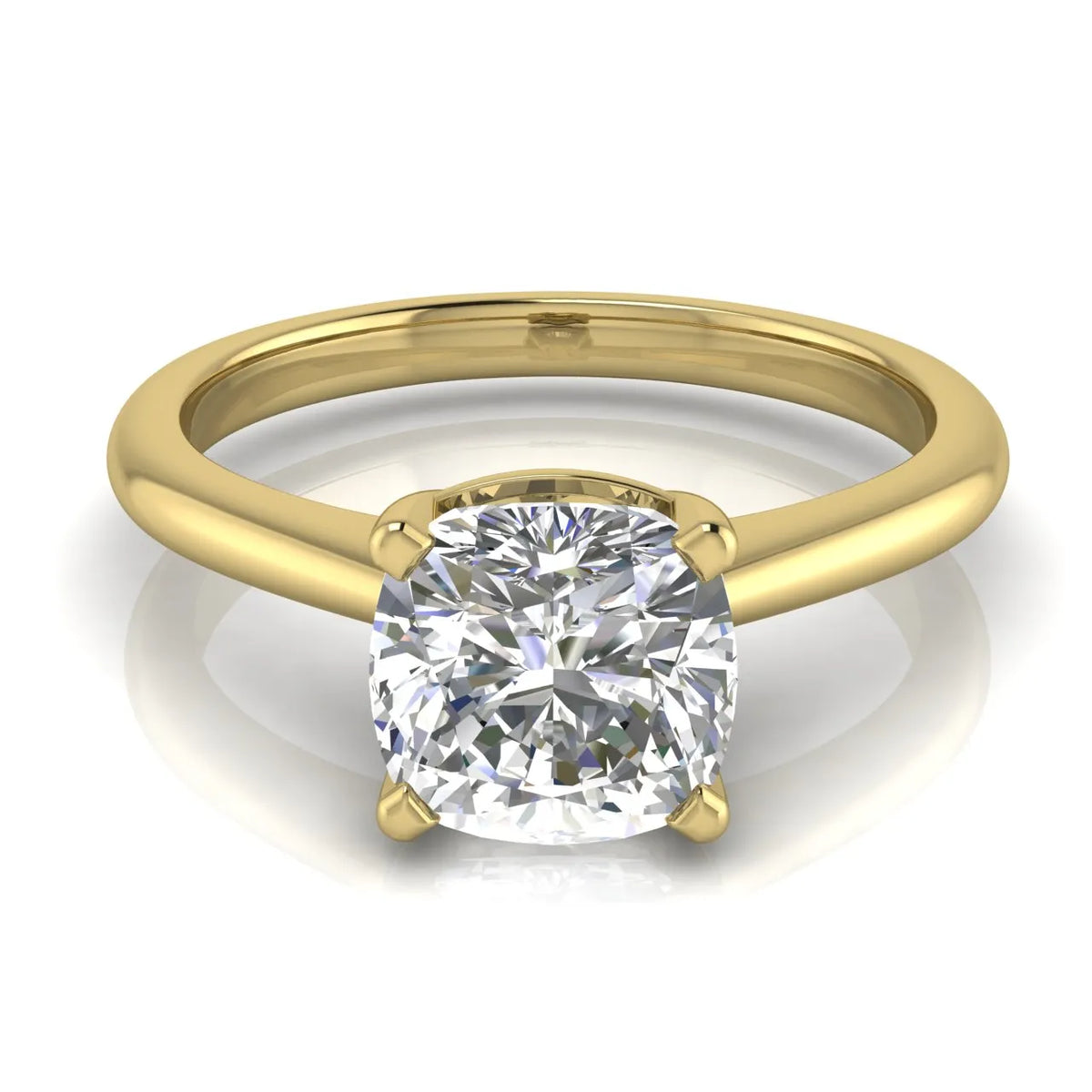 Timeless Four-Prong Solitaire Ring