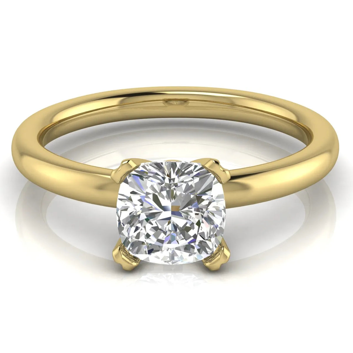 Classic Solitaire Ring with Timeless Elegance