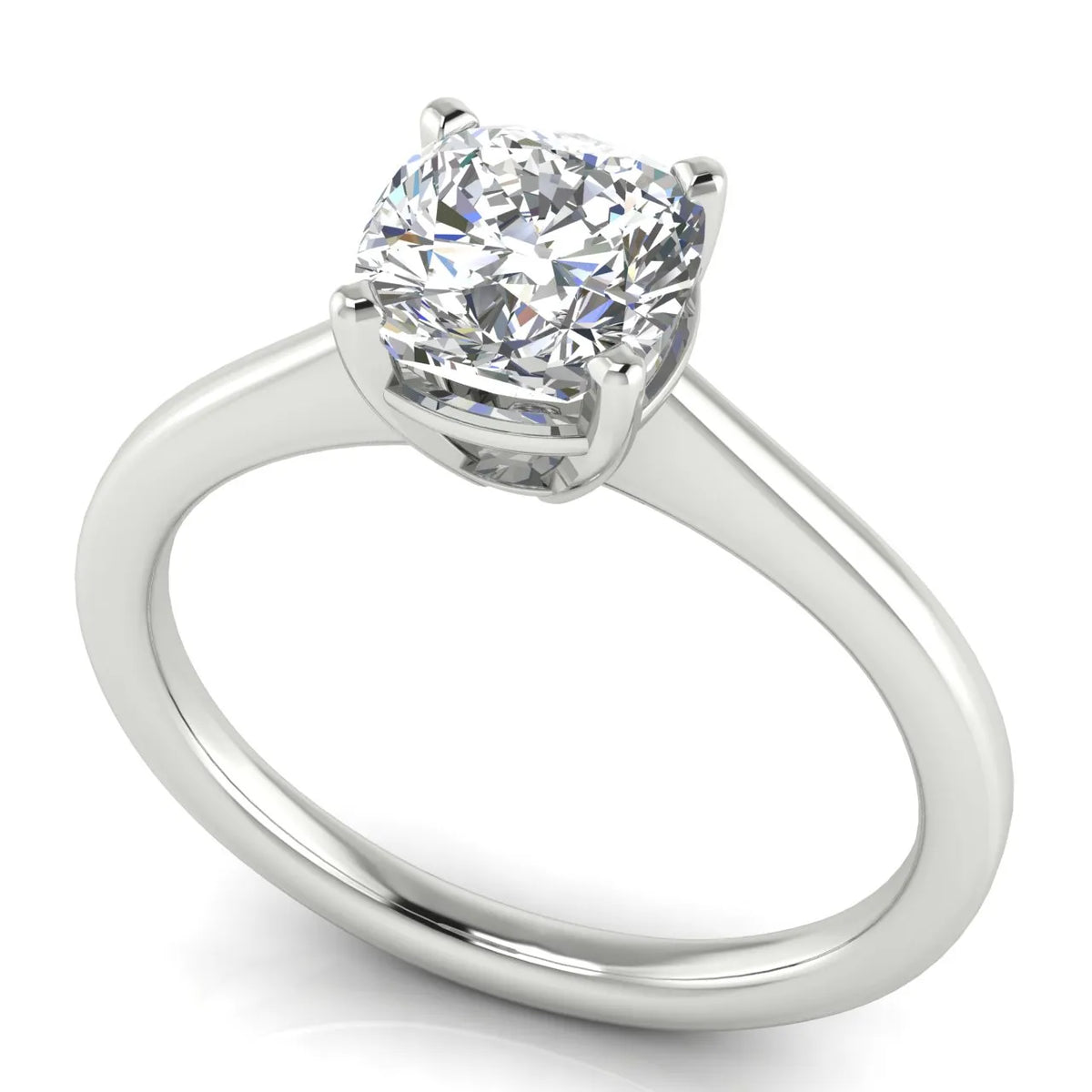 Vintage-Inspired Milgrain Engagement Ring