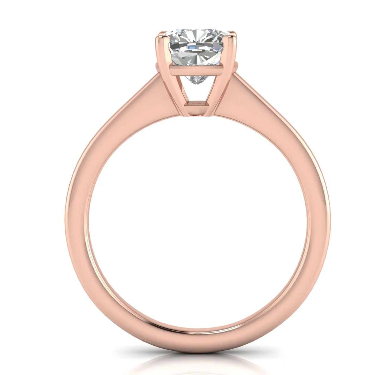 Vintage-Inspired Milgrain Engagement Ring