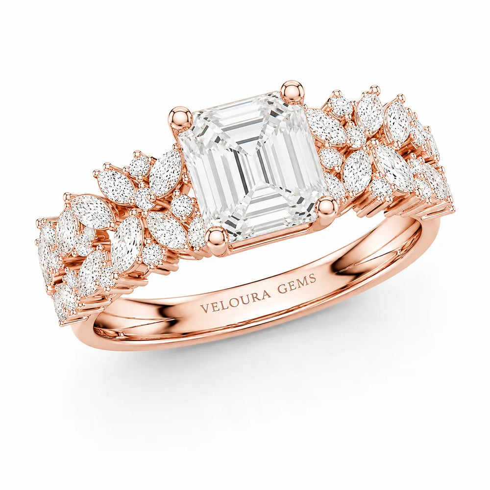Celestial Symphony Two Step Wear Diamond Ring