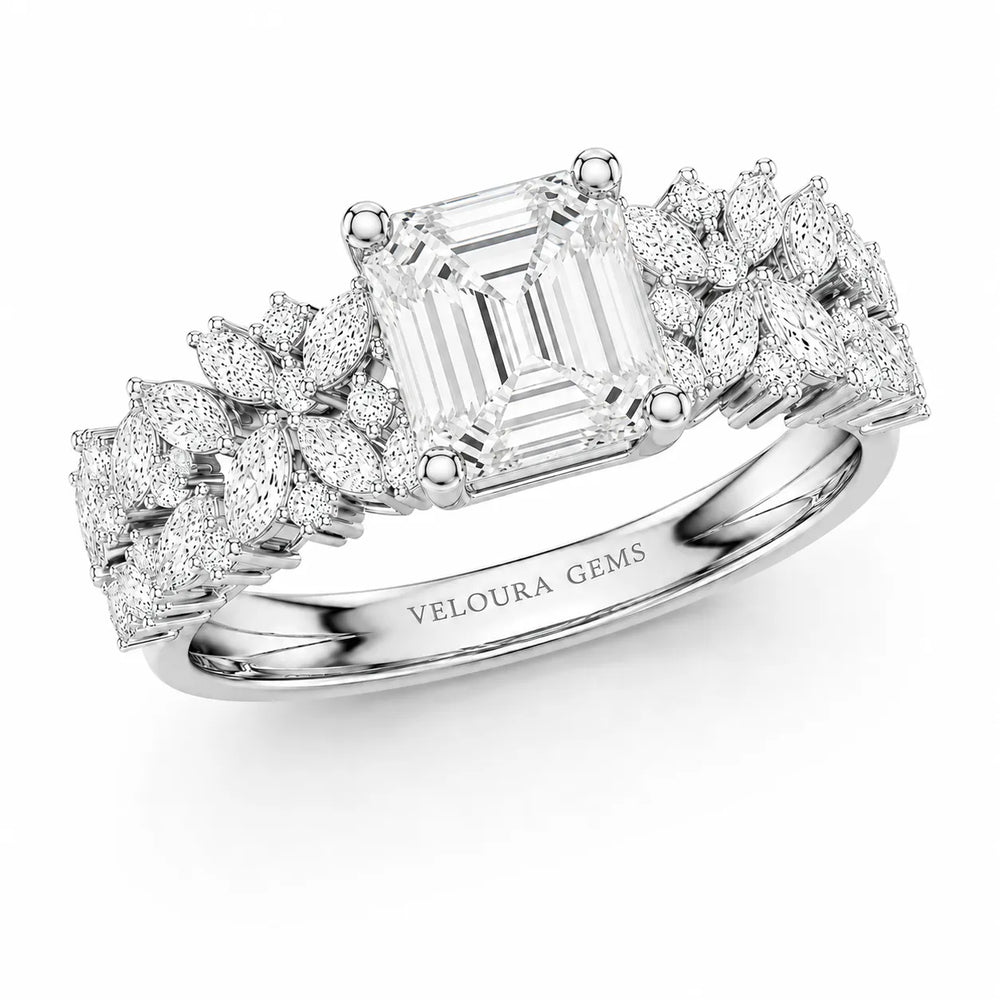Celestial Symphony Two Step Wear Diamond Ring