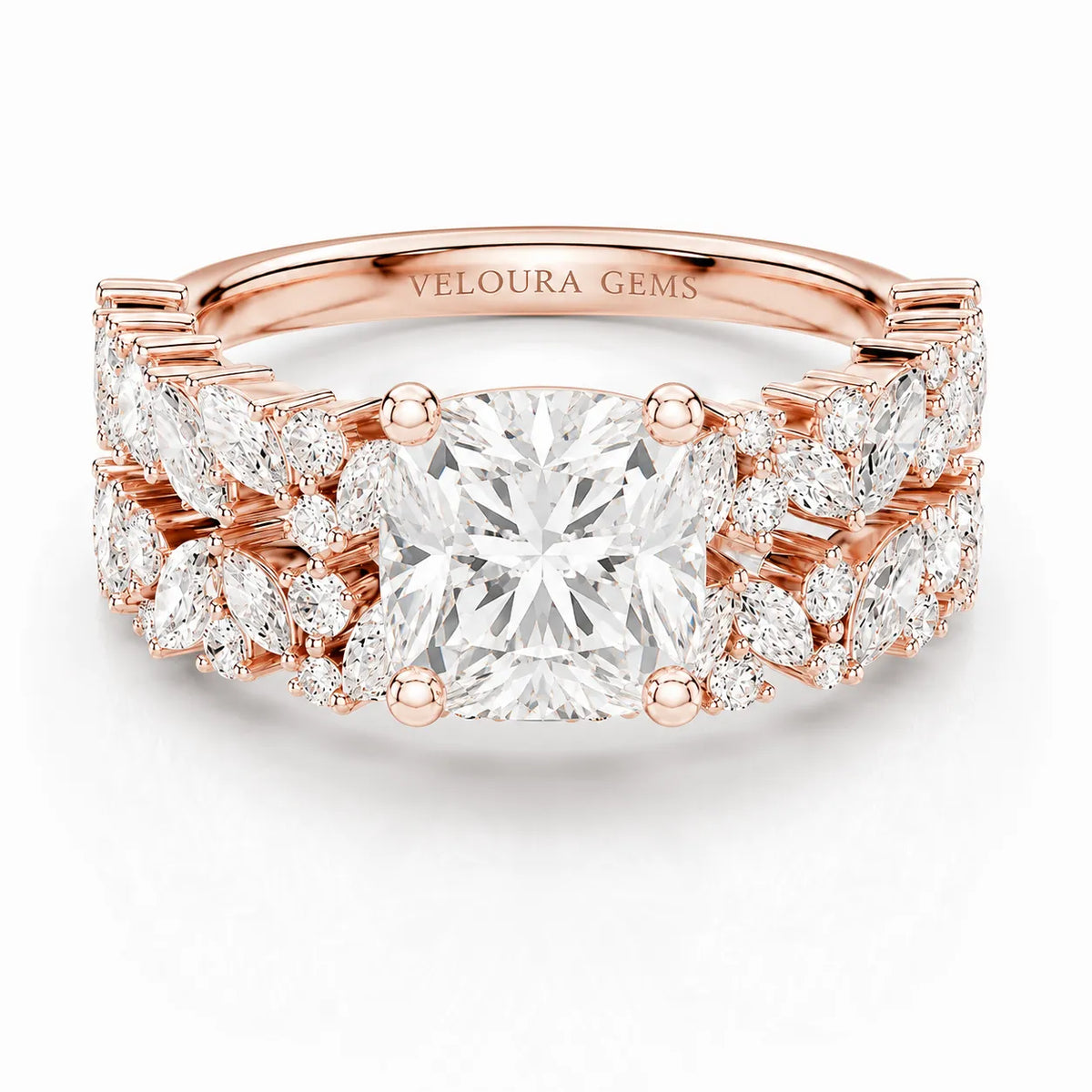 Celestial Symphony Two Step Wear Diamond Ring