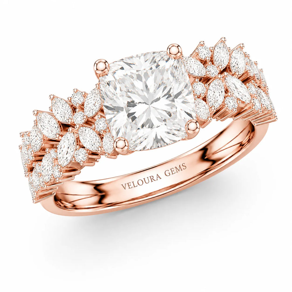 Celestial Symphony Two Step Wear Diamond Ring