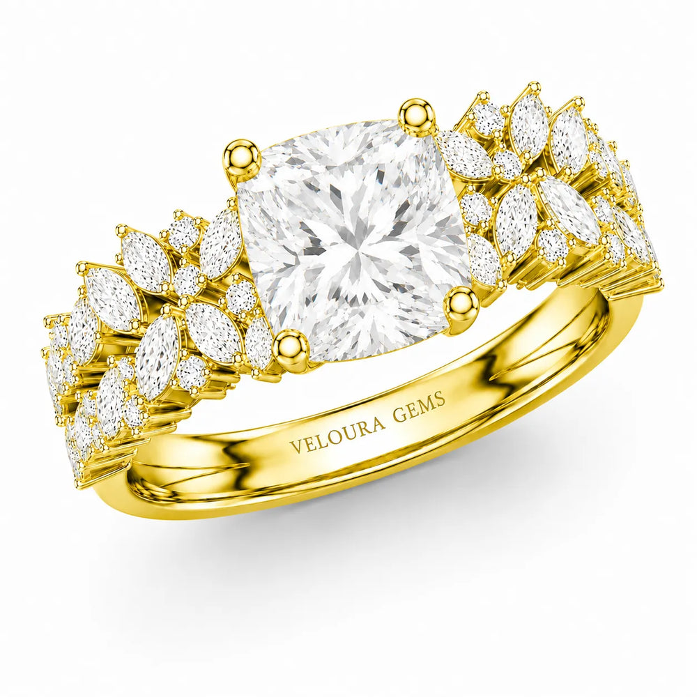 Celestial Symphony Two Step Wear Diamond Ring