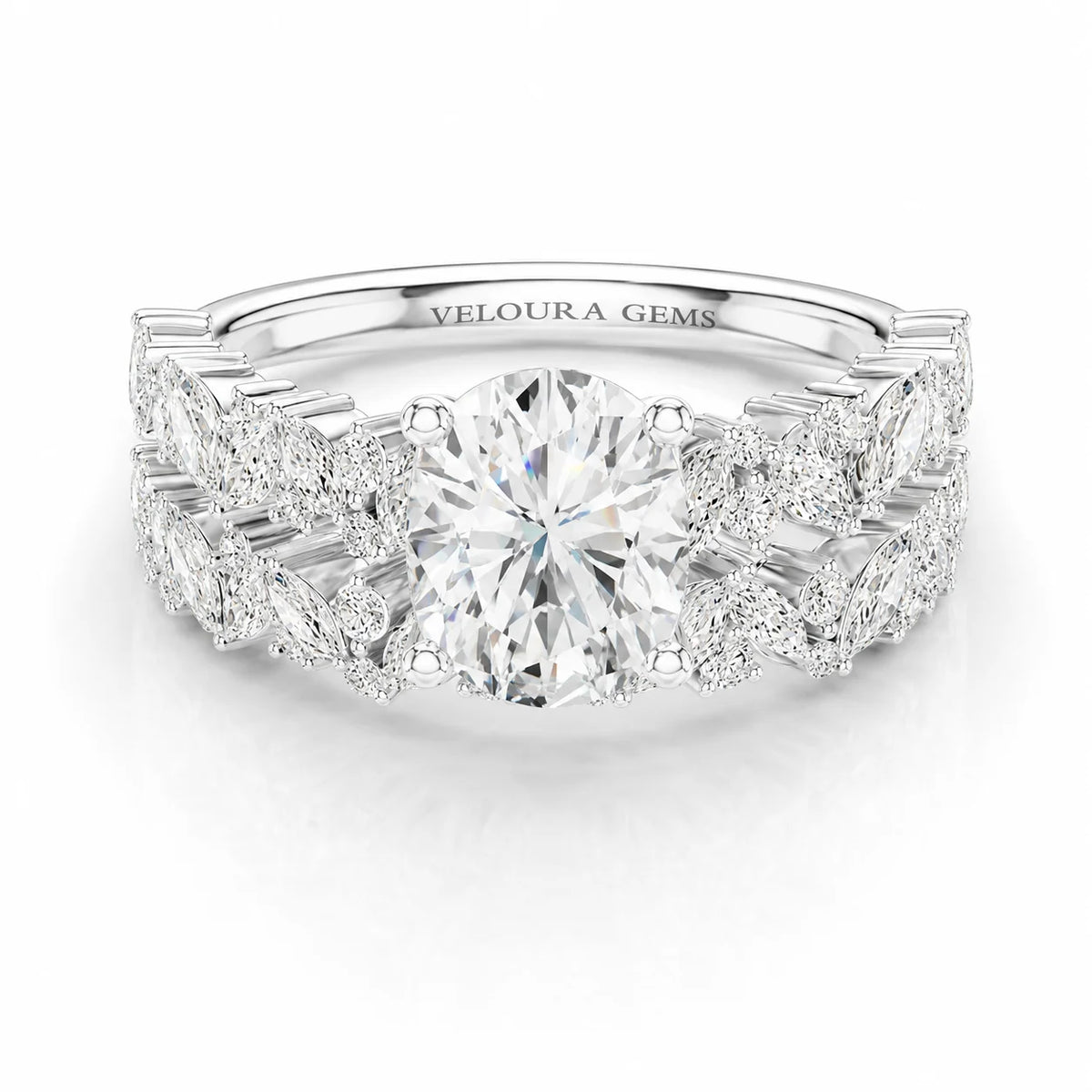 Celestial Symphony Two Step Wear Diamond Ring