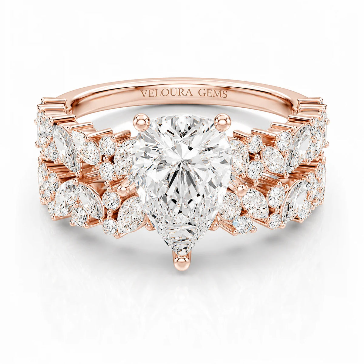 Celestial Symphony Two Step Wear Diamond Ring