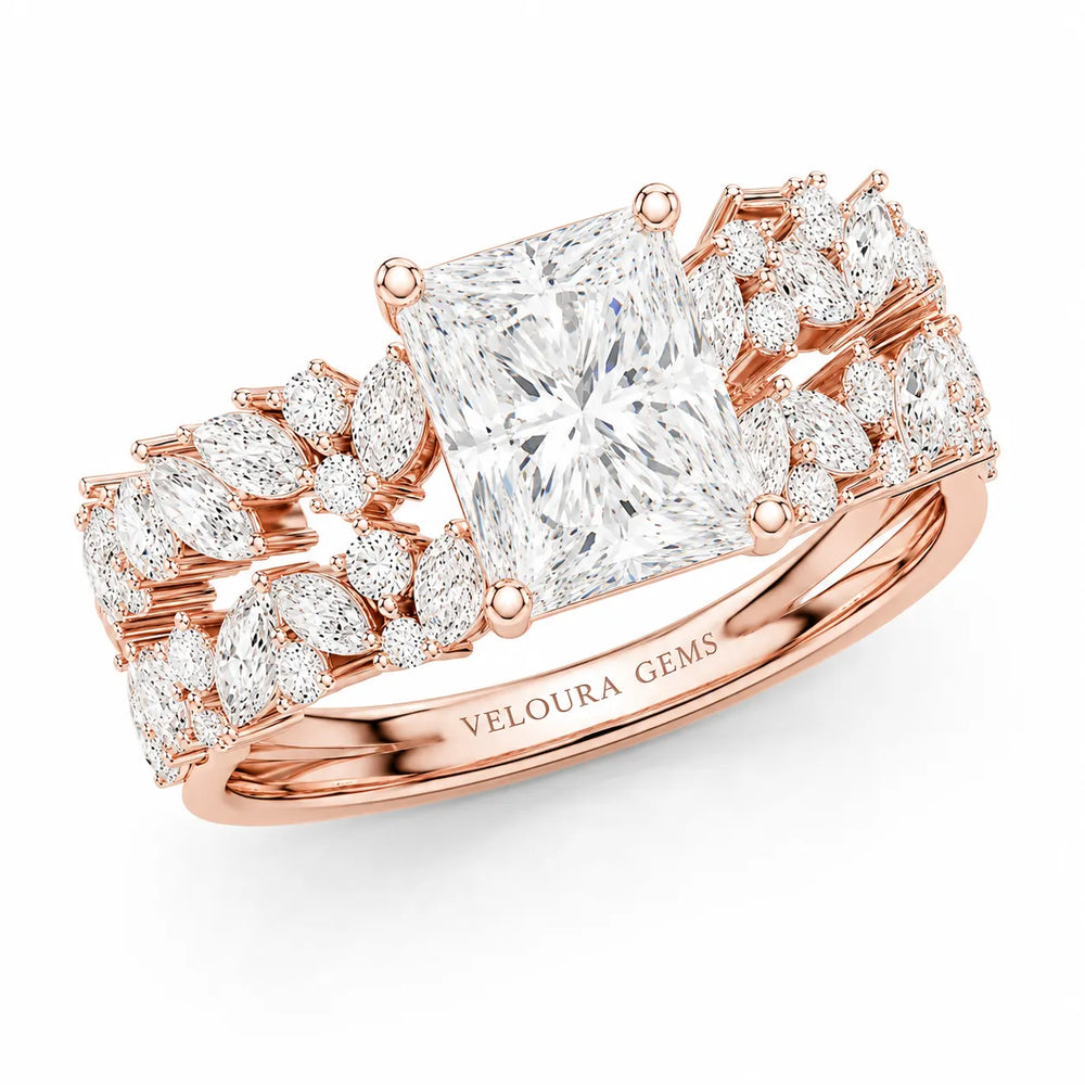 Celestial Symphony Two Step Wear Diamond Ring