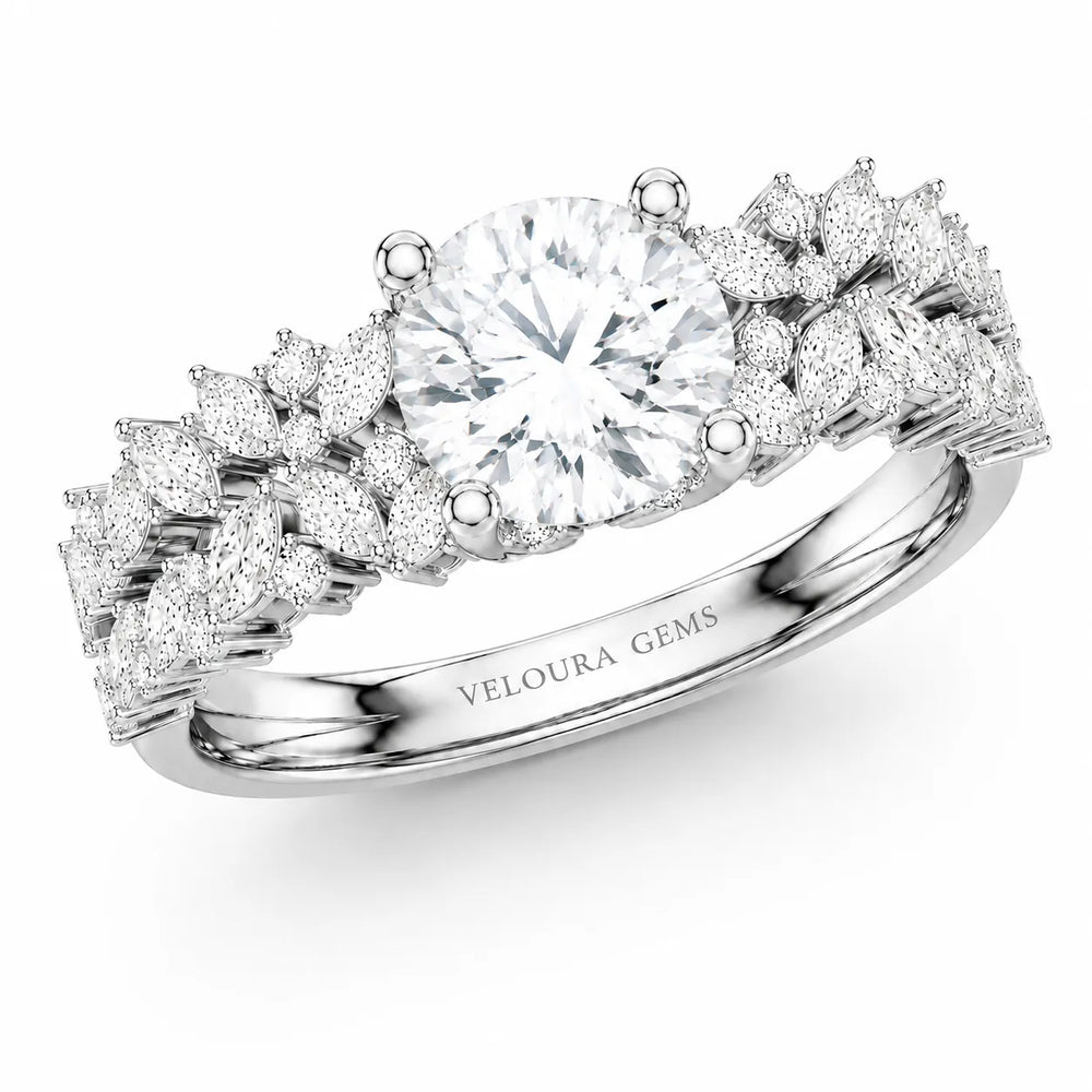 Celestial Symphony Two Step Wear Diamond Ring