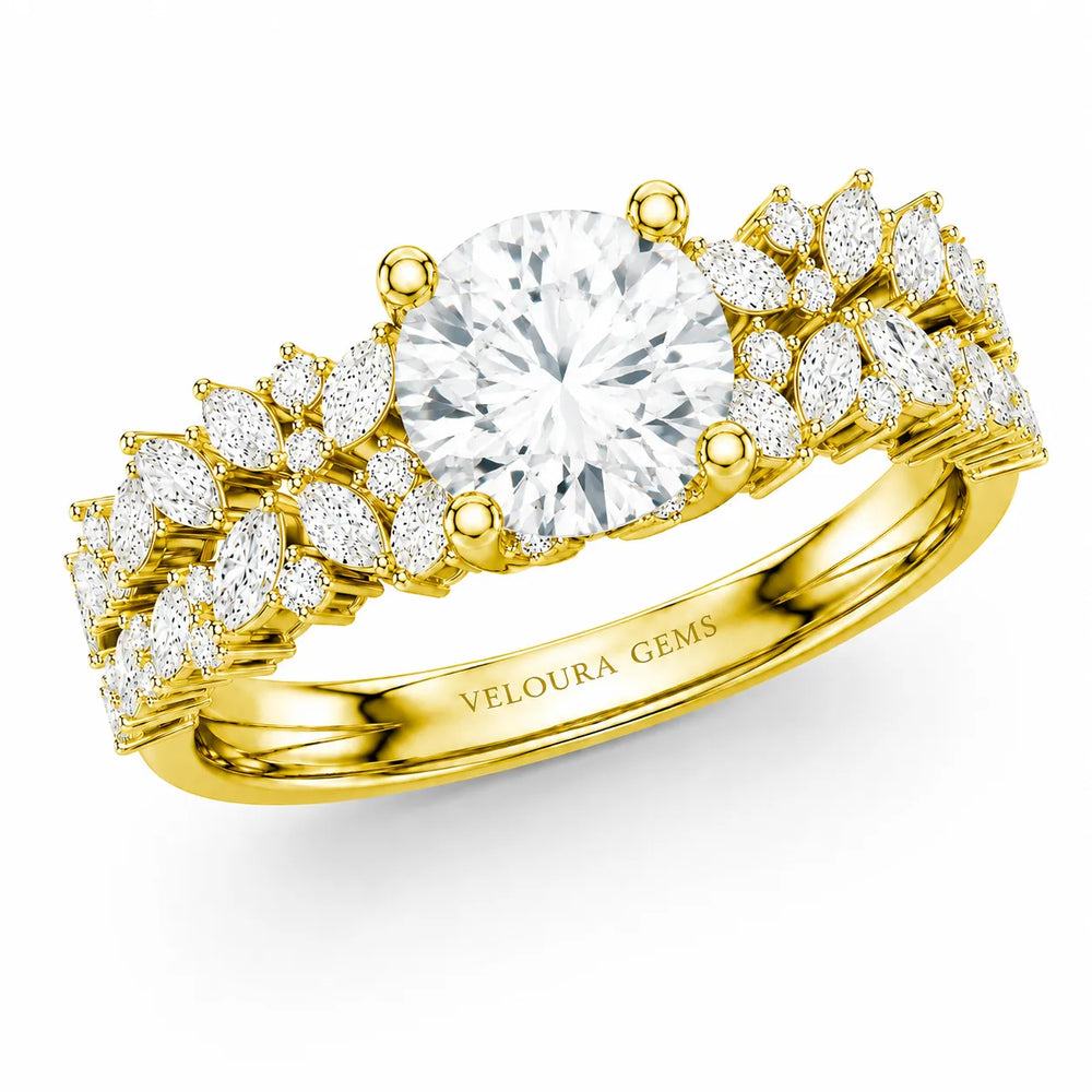 Celestial Symphony Two Step Wear Diamond Ring