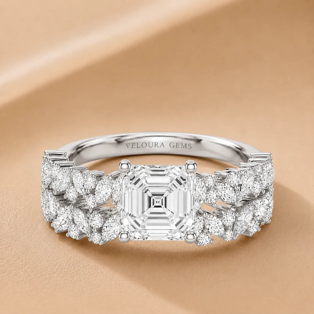 Celestial Symphony Two Step Wear Diamond Ring