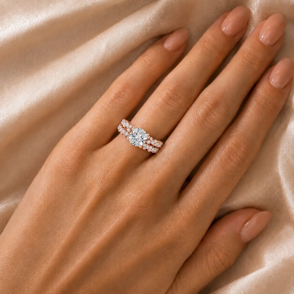 Celestial Symphony Two Step Wear Diamond Ring