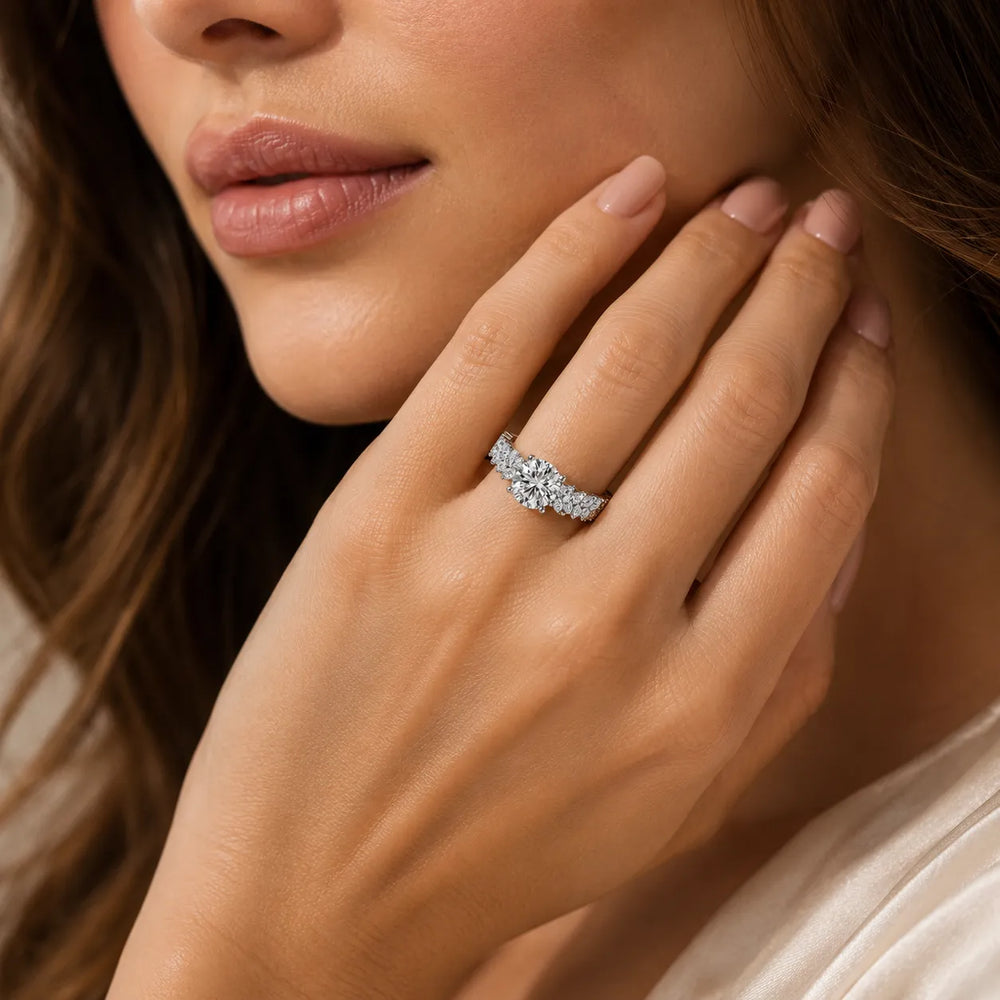Celestial Symphony Two Step Wear Diamond Ring