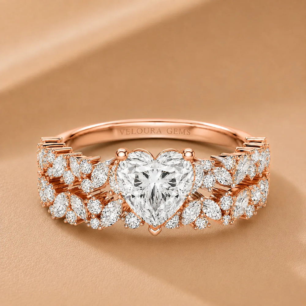 Celestial Symphony Two Step Wear Diamond Ring