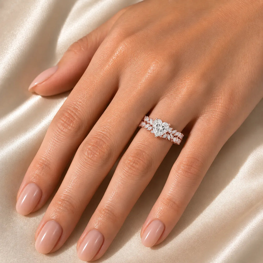 Celestial Symphony Two Step Wear Diamond Ring
