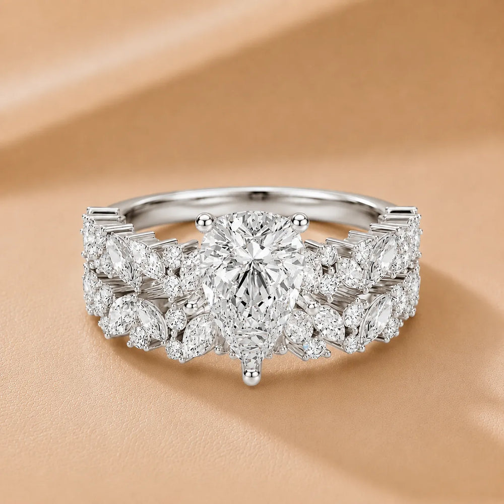 Celestial Symphony Two Step Wear Diamond Ring