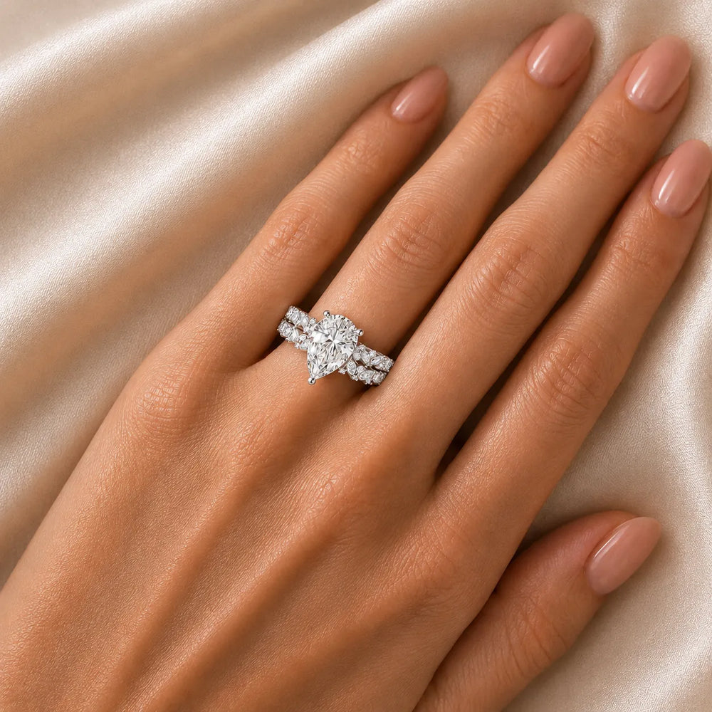 Celestial Symphony Two Step Wear Diamond Ring